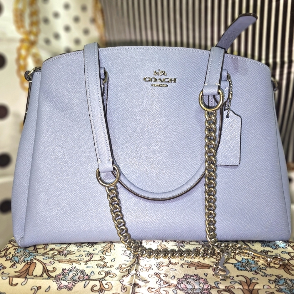 Coach Periwinkle/Light blue crossbody